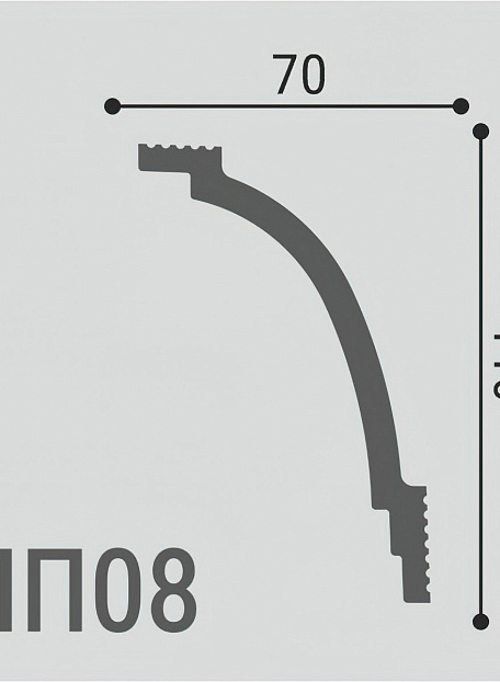 Карниз Де-Багет ПП08