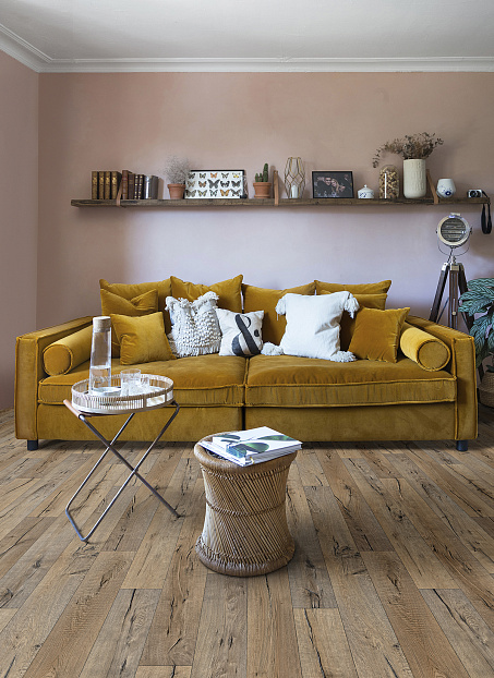 Линолеум рулонный IVC Home GOLF Hunter Oak 545 шириной 3 м