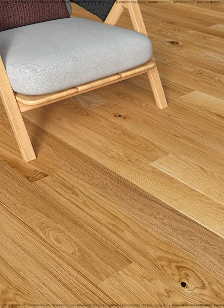 Паркетная доска Polarwood CLASSIC  Oak Premium Polar RUSTIC 1S LAC MAT