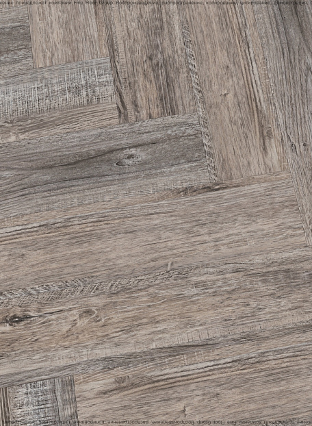 Виниловый ламинат (SPC) CronaFloor HERRINGBONE  Дуб Реймс сторона L/R - 50/50