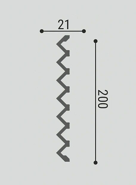 Стеновая панель (XPS) Bello Deco СП11-2.6