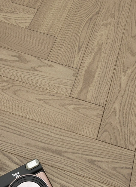 Инженерная доска Karelia HERRINGBONE  Oak Seppia NATUR 1S OIL MAT