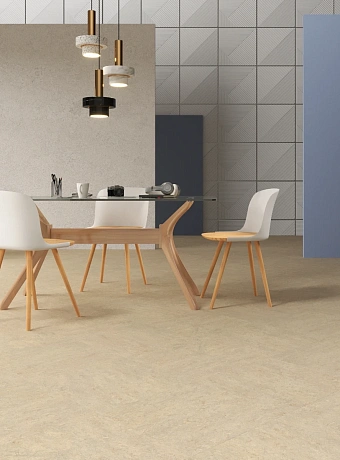 Линолеум модульный Marmoleum MODULAR MARBLED Rosato t3120 шириной  м