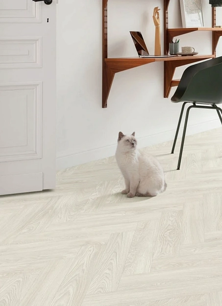 Кварц-винил (LVT) Moduleo LAYRED HERRINGBONE  Laurel Oak 51104