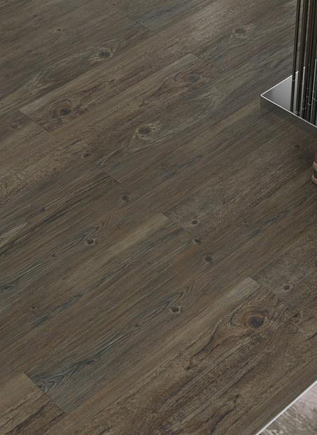 Кварц-винил (LVT) EcoClick ECOWOOD CL  Дуб Тёмный>