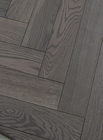 Инженерная доска Karelia HERRINGBONE  Oak Chifon NATUR 1S OIL MAT