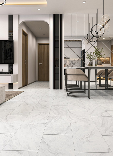 Кварц-винил (LVT) Alpine Floor LIGHT STONE  Вердон