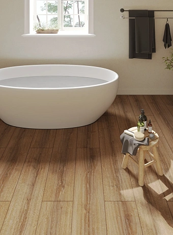 Ламинат Egger PRO Large 8-33 Aqua+ Дуб Шерман Коньяк Коричневый