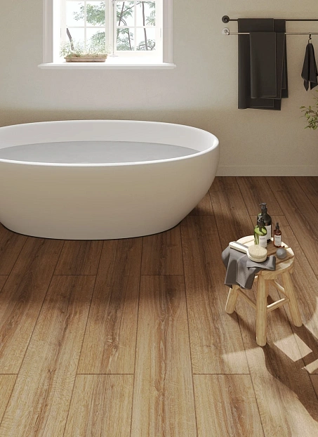 Ламинат Egger PRO Large 8-33 Aqua+ Дуб Шерман Коньяк Коричневый