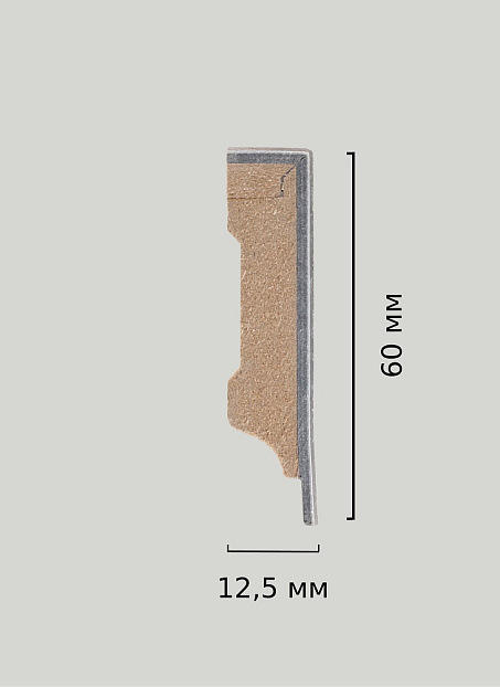 Плинтус МДФ Fine Floor  Дуб Этна