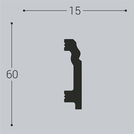 Плинтус напольный Bello Deco XPS П1