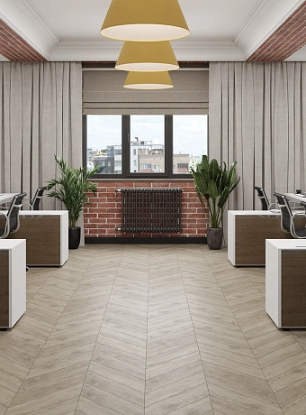 Кварц-винил (LVT) Alpine Floor CHEVRON  Карите