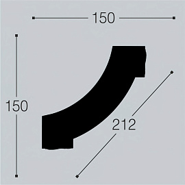 Bello Deco Угол декоративный М10У1