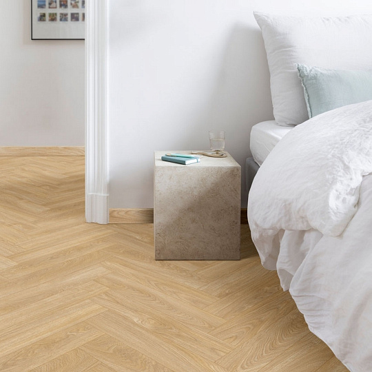 Кварцвиниловая плитка (LVT) Moduleo LAYRED HERRINGBONE  Laurel Oak 51282