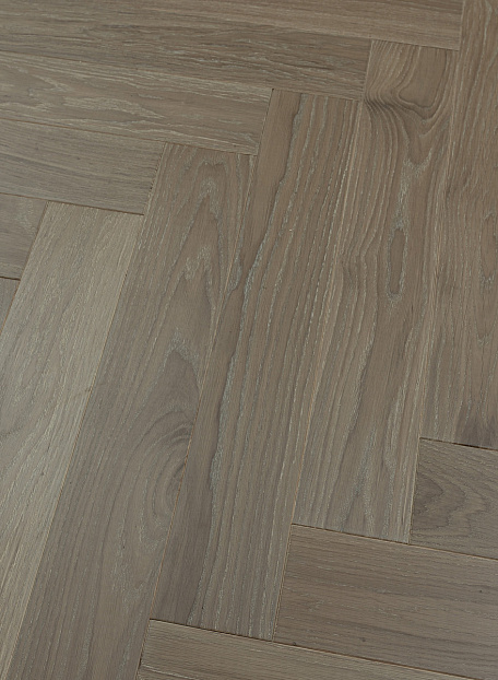 Инженерная доска Karelia HERRINGBONE  Oak Anvil NATUR 1S OIL MAT