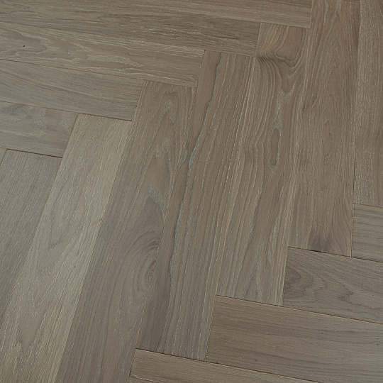 Инженерная доска Karelia HERRINGBONE  Oak Anvil NATUR 1S OIL MAT