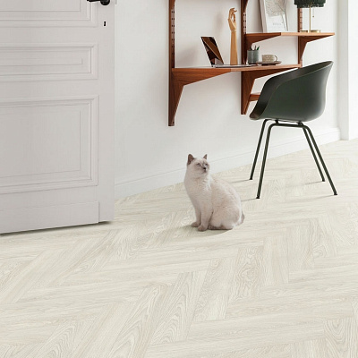 Кварцвиниловая плитка (LVT) Moduleo LAYRED HERRINGBONE Laurel Oak 51104