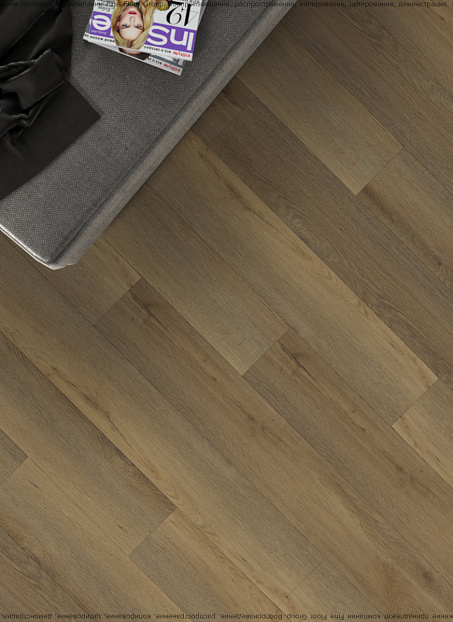 Виниловый ламинат (SPC) FloorBee PROJECT  Дуб Апальта