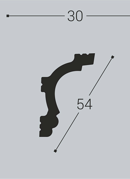 Карниз Bello Deco К8