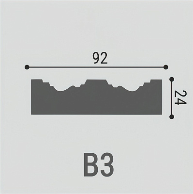 Bello Deco Вставка декоративная В3