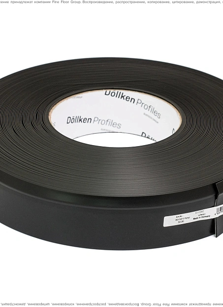 Плинтус напольный Dollken WL50 Black 0110