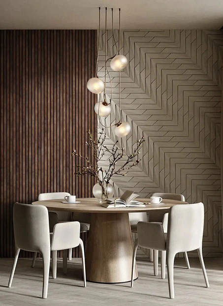 Акустическая панель (Войлок) Cosca Decor СКАНДИ Дуб Барон темный ACU01.13.M25