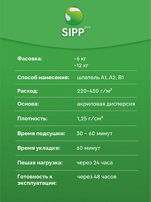 Клей Sipp 1K MS