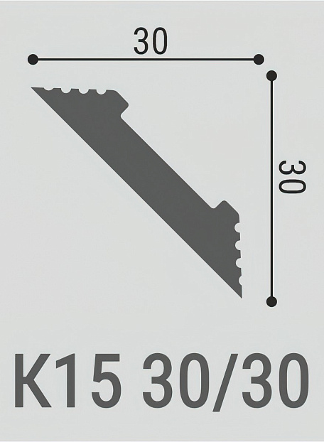 Карниз Bello Deco К15