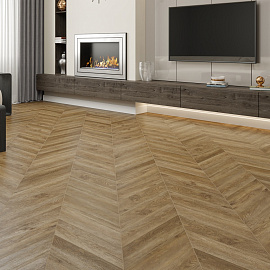 Виниловый ламинат (SPC) Alpine Floor CHEVRON  Макадамия