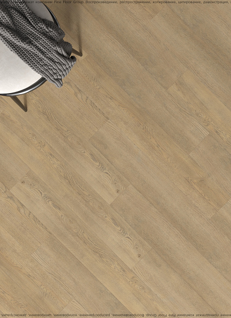 Виниловый ламинат (SPC) Fine Floor R-LINE  Дуб Тикьян