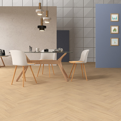 Линолеум модульный Marmoleum MODULAR TEXTURA White Wash шириной  м