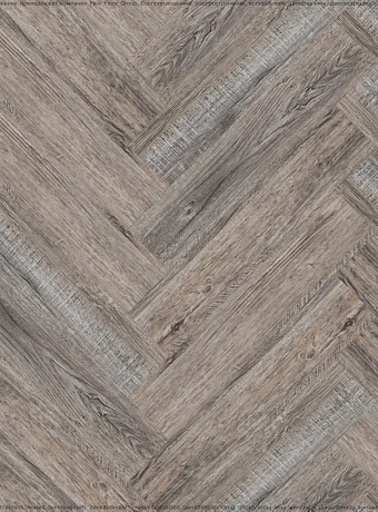 Виниловый ламинат (SPC) CronaFloor HERRINGBONE Дуб Реймс сторона L/R - 50/50