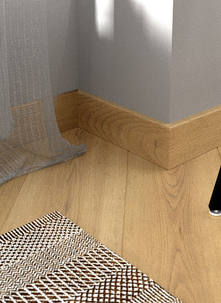 Плинтус МДФ Fine Floor  Дуб Орхус>