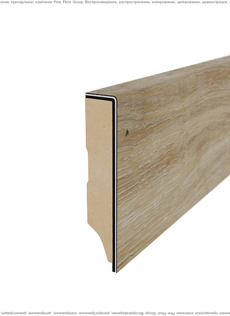 Плинтус МДФ Fine Floor  Дуб Листаль>