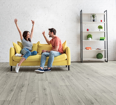 Линолеум IVC Home ECO Liberty Oak 593 шириной 3.5 м