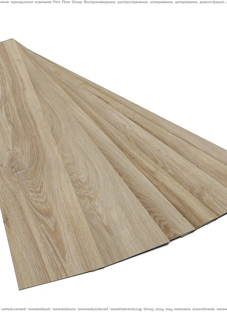 Кварц-винил (LVT) Fine Floor FF-WOOD  Дуб Листаль
