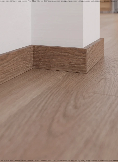 Плинтус МДФ Fine Floor Дуб Роан