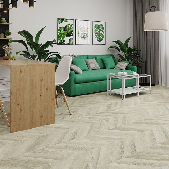 Кварцвиниловая плитка (LVT) Alpine Floor CHEVRON  Дуб Фантазия