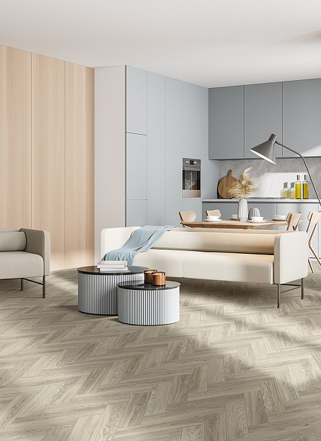 Линолеум рулонный IVC Home GOLF Estate Oak 593 шириной 4 м