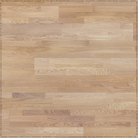 Паркетная доска Polarwood CLASSIC  Oak Living White COUNTRY 3S LAC MAT