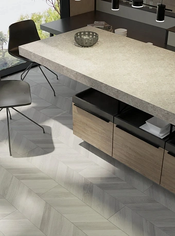 Ламинат Egger PRO Large 8-33 Елка Дуб Кестинкорт Пепел правая