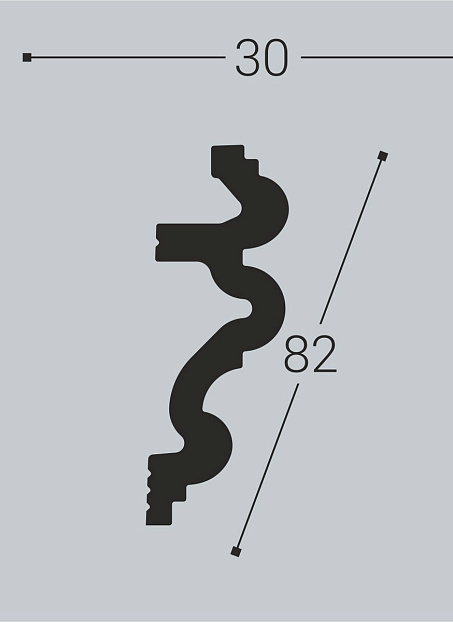 Карниз Bello Deco К6