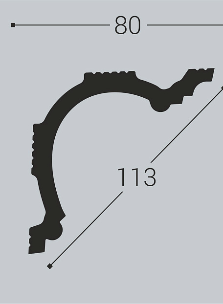 Карниз Bello Deco К1