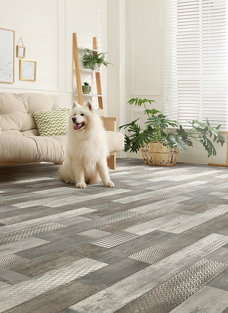 Линолеум рулонный IVC Home BINGO Stockholm 537 шириной 3.5 м