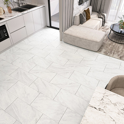 Кварцвиниловая плитка (LVT) Alpine Floor LIGHT STONE  Вердон
