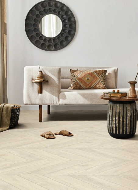 Виниловый ламинат (SPC) Aberhof CHEVRON  Oak Somma сторона L/R - 50/50