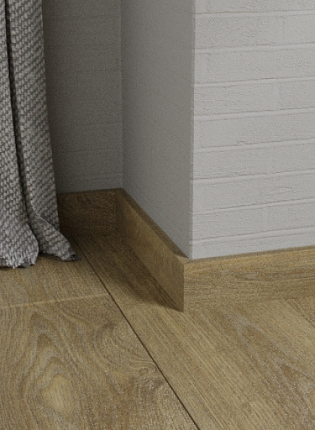 Плинтус МДФ Fine Floor  Дуб Лацио