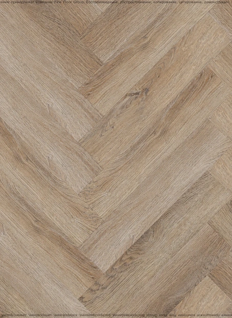 Виниловый ламинат (SPC) CronaFloor HERRINGBONE  Дуб Монпелье сторона L/R - 50/50