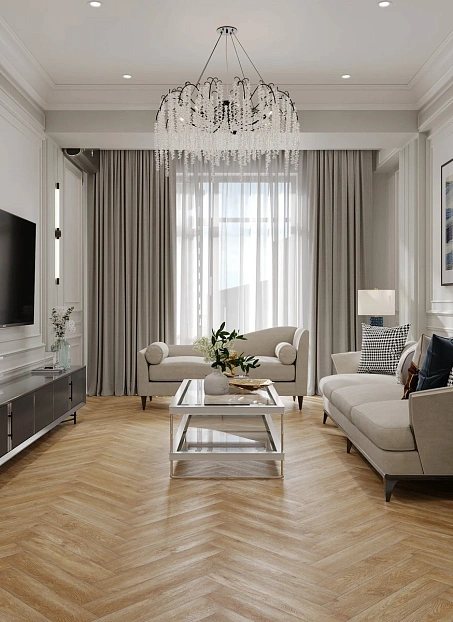 Виниловый ламинат (SPC) Alpine Floor LIGHT PARQUET Макадамия