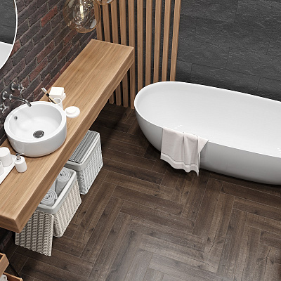 Виниловый ламинат (SPC) Alpine Floor LIGHT PARQUET  Дуб Альферац
